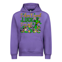 Tulip i dont need luck ive got jesus st. patricks day Urban Hoodie - Neo Western