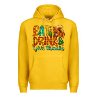 Lemon eat drink give thanks Premium Hoodie - CowhideDigitalArt