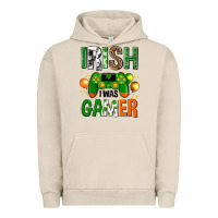 Pigment French Oak irish i was gamer st. patricks day Urban Hoodie - Neo Western