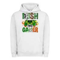 Pigment Lunar Rock irish i was gamer st. patricks day Urban Hoodie - Neo Western