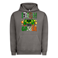 Pigment Tornado irish i was gamer st. patricks day Urban Hoodie - Neo Western