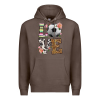 Western Love Soccer Premium Hoodie | Teevron