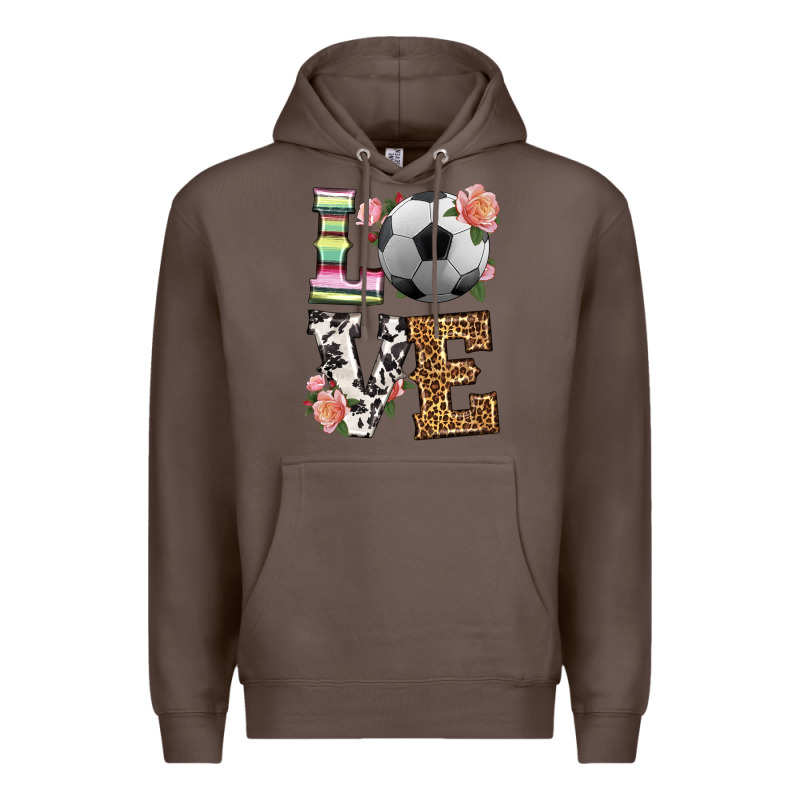 Western Love Soccer Premium Hoodie by HRA Design Shop | Teevron