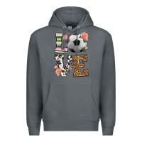 Rock western love soccer Premium Hoodie - HRA Design Shop
