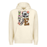 Sandshell western love soccer Premium Hoodie - HRA Design Shop