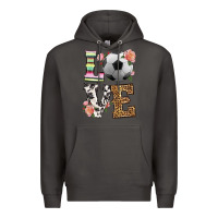 Smoke western love soccer Premium Hoodie - HRA Design Shop