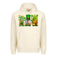 Sandshell St. Patrick's Day gnomies Premium Hoodie - Neo Western
