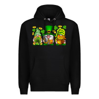Black St. Patrick's Day gnomies Premium Hoodie - Neo Western