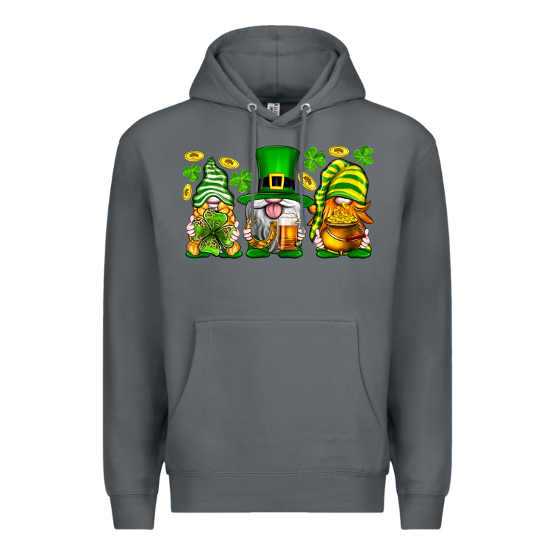 St. Patrick's Day Gnomies Premium Hoodie by Neo Western | Teevron