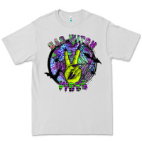 Dove Grey bad witch vibes Premium Tee - SublimationCraftShop