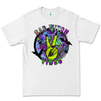 White bad witch vibes Premium Tee - SublimationCraftShop