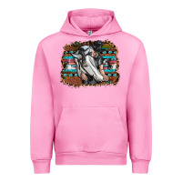 Fuchsia Pink cowgirl Urban Hoodie - SublimationCraftShop