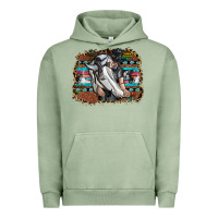 Pigment Oil Green cowgirl Urban Hoodie - SublimationCraftShop