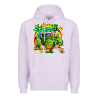Lilac St. Patrick's Day gnomies truck Premium Hoodie - Neo Western