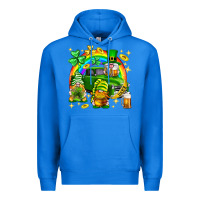 True Royal St. Patrick's Day gnomies truck Premium Hoodie - Neo Western