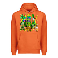 Carrot St. Patrick's Day gnomies truck Premium Hoodie - Neo Western