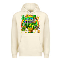 Sandshell St. Patrick's Day gnomies truck Premium Hoodie - Neo Western