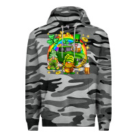 Slate Camo St. Patrick's Day gnomies truck Premium Hoodie - Neo Western