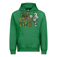 Emerald bad witch vibes Urban Hoodie - CowhideDigitalArt