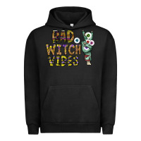 Pigment Black bad witch vibes Urban Hoodie - CowhideDigitalArt