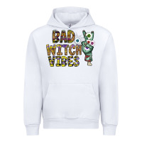 White bad witch vibes Urban Hoodie - CowhideDigitalArt