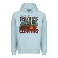 Blue Mist the best memories camping Premium Hoodie - SublimationCraftShop
