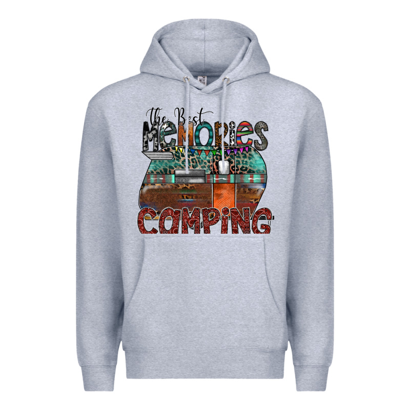 The Best Memories Camping Premium Hoodie by SublimationCraftShop | Teevron