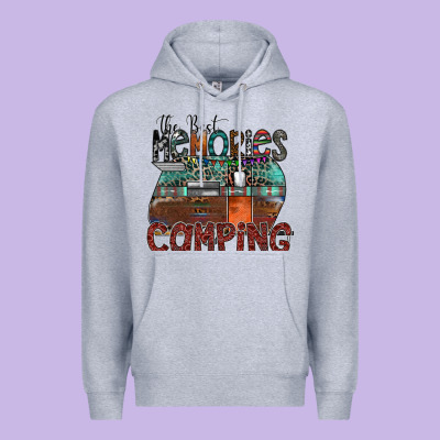 The Best Memories Camping Premium Hoodie Designed By Sublimationcraftshop