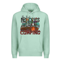 Seafoam the best memories camping Premium Hoodie - SublimationCraftShop
