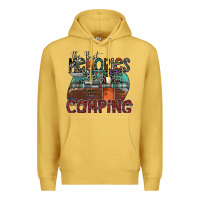 Antique Gold the best memories camping Premium Hoodie - SublimationCraftShop