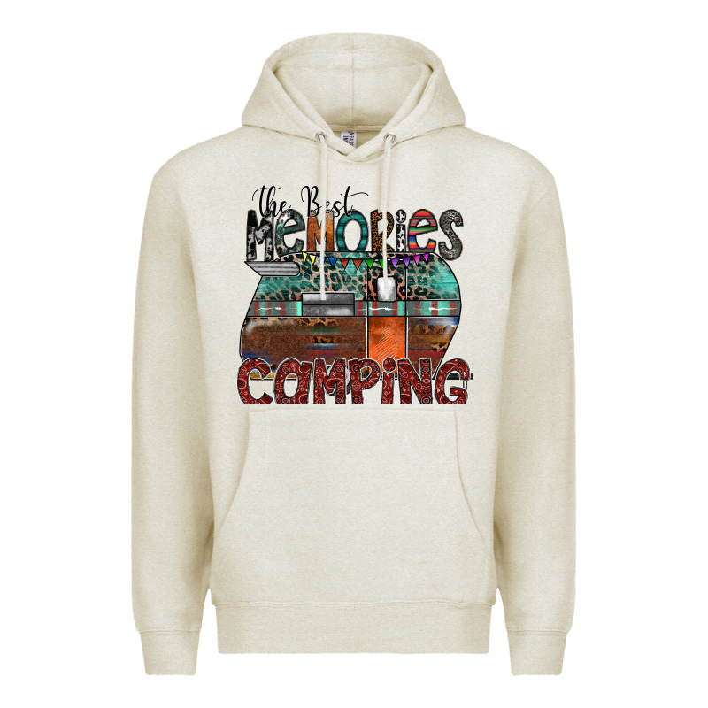 The Best Memories Camping Premium Hoodie by SublimationCraftShop | Teevron