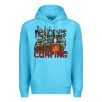 Ocean Blue the best memories camping Premium Hoodie - SublimationCraftShop