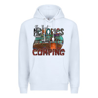 White the best memories camping Premium Hoodie - SublimationCraftShop