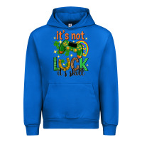 Cobalt its not luck its skill st. patricks day Urban Hoodie - Neo Western