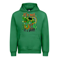 Emerald its not luck its skill st. patricks day Urban Hoodie - Neo Western