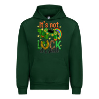 Forest Green its not luck its skill st. patricks day Urban Hoodie - Neo Western