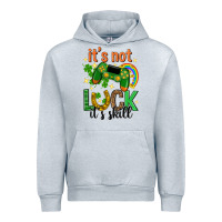 Heather Grey its not luck its skill st. patricks day Urban Hoodie - Neo Western