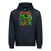 Navy its not luck its skill st. patricks day Urban Hoodie - Neo Western