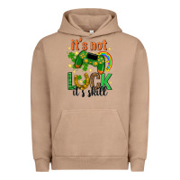 Pigment Burro its not luck its skill st. patricks day Urban Hoodie - Neo Western