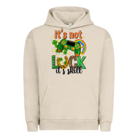 Pigment French Oak its not luck its skill st. patricks day Urban Hoodie - Neo Western