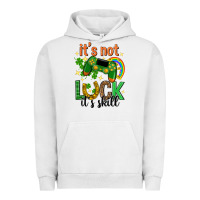 Pigment Lunar Rock its not luck its skill st. patricks day Urban Hoodie - Neo Western