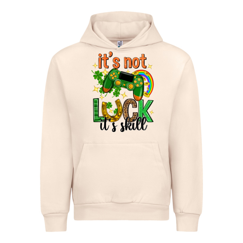 Its Not Luck Its Skill St. Patricks Day Urban Hoodie by Neo Western | Teevron