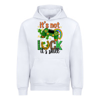 White its not luck its skill st. patricks day Urban Hoodie - Neo Western