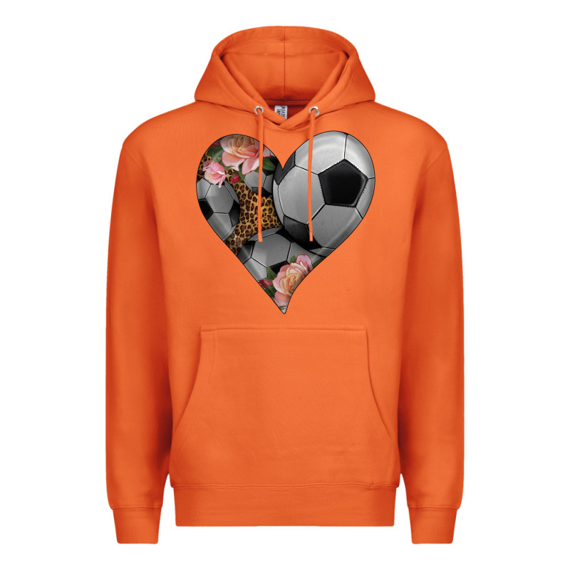 Western Soccer Heart Premium Hoodie by HRA Design Shop | Teevron