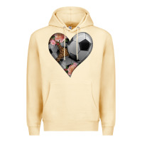 Pina Colada western soccer heart Premium Hoodie - HRA Design Shop