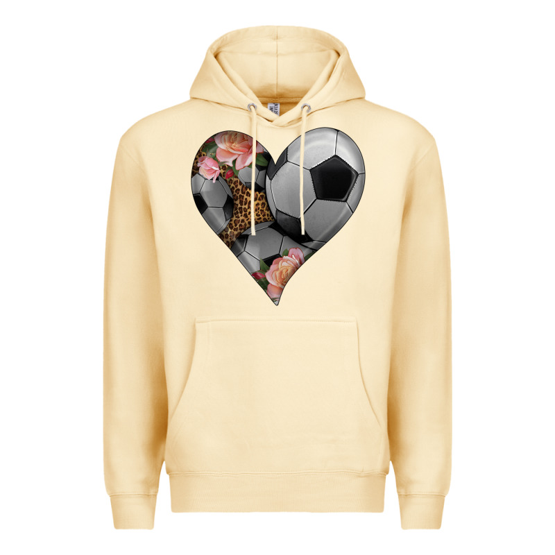 Western Soccer Heart Premium Hoodie by HRA Design Shop | Teevron