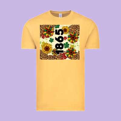 Juneteenth 1865 Sunflowers Vintage Tee Designed By Artiststas
