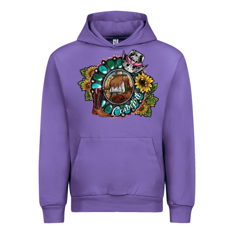 Cowgirl Urban Hoodie by SublimationCraftShop | Teevron