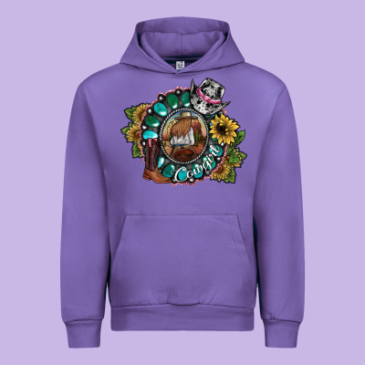 Cowgirl Urban Hoodie Designed By Sublimationcraftshop
