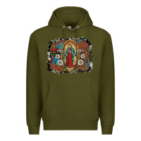 Army Green virgin mary Premium Hoodie - SublimationCraftShop